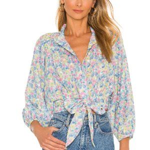 LoveShackFancy NWT Triste Crop Top, size small